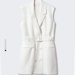 100% linen dress